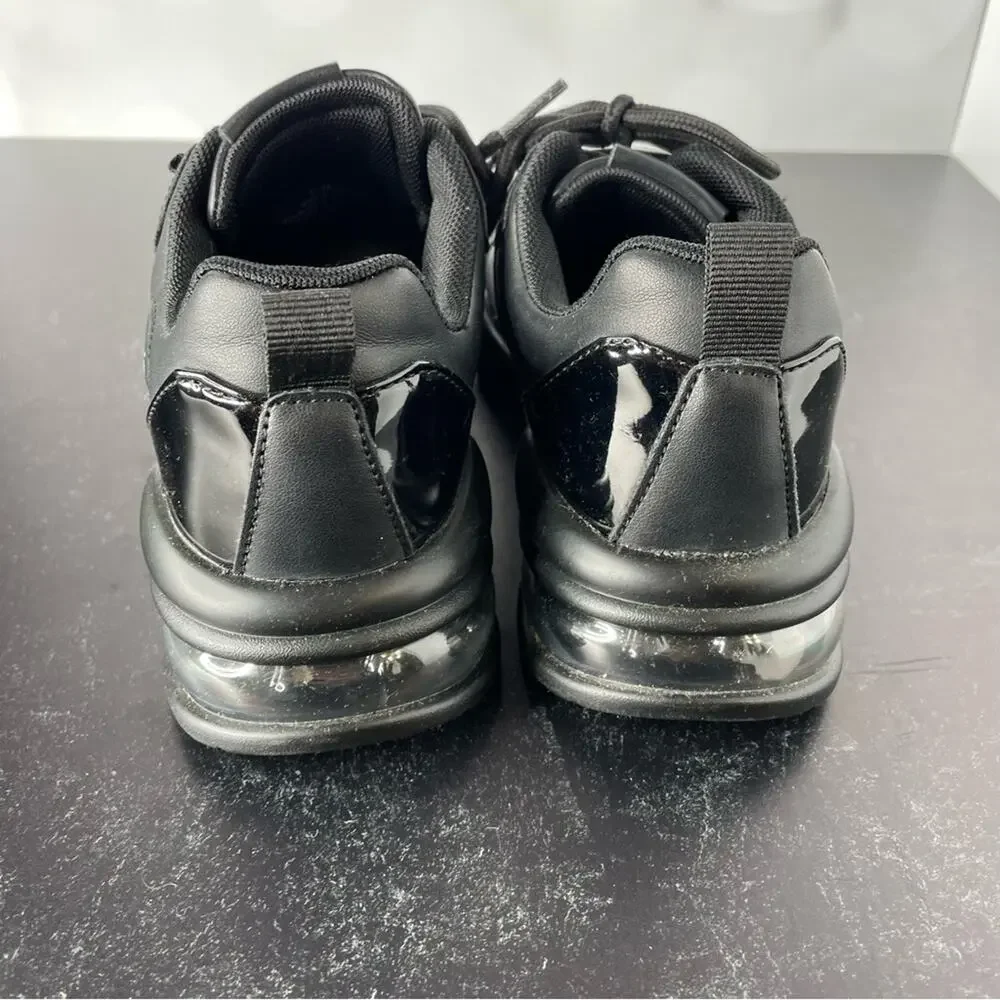 Guess Women's Fever Sneakers Black Sz 5.5